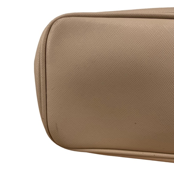 Coach Peyton Top Zip Saffiano Leather Tote Bag Light Grey/Beige - Picture 6 of 15